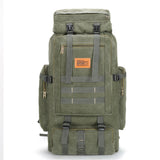 IPRee,Canvas,Tactical,Backpack,Waterproof,Travel,Unisex,Hiking,Climbing,Rucksack