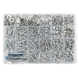 Stainless,Steel,Phillips,Round,Screws,Washers,Assortment