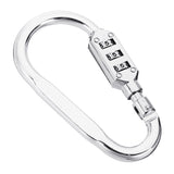 Digit,Combination,Carabiner,Password,Keychain,Buckle,Holder,Suitcase,Travel,Luggage