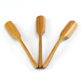 Bamboo,Spoon,Curved,Spoon,Leaves,Measurement,Kungfu,Acessaries