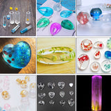 229Pcs,Bracelet,Pendant,Epoxy,Silicone,Jewelry,Pendant,Mould