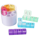 Grids,Organizer,Weekly,Holder,Container,Dispenser