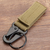 Womens,Tactical,Keeper,Pouch,Chain,Nylon,Hanger,Keychain