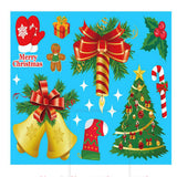 Christmas,Static,Sticker,Santa,Window,Removable,Stickers,Decals,Party,Glass,Decor