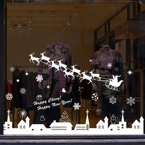 Miico,XL802,Christmas,Sticker,Decoration,Sticker,Window,Sticker,Decorative,Stickers