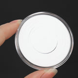 20pcs,Transparent,Round,Holder,Portable,Coins,Storage,Container,Display