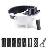 Multifunctional,Vegetable,Slicer,Drain,Basket,Household,Potato,Slicer,Radish,Grater,Kitchen,Tools,Drain,Basket,Vegetable,Cutter