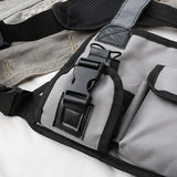 Canvas,Tactical,Mutilfunction,Crossbody,Camping,Hiking,Hunting,Chest,Backpack