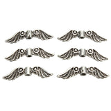 20pcs,Silver,Angel,Fairy,Wings,Charm,Spacer,Beads,Craft,Hardware