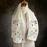 Women,Lightweight,Floral,Pattern,Elegant,Scarf,Shawl