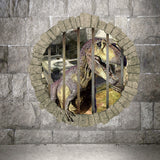 Miico,Creative,Dinosaur,Removable,Decorative,Decor,Sticker