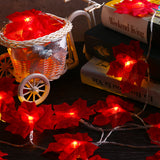 Christmas,Light,Maple,Fairy,String,Light,Autumn,Garland,Decor