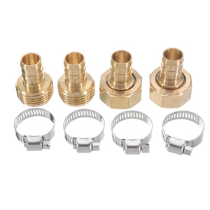 Brass,Female,Connector,Garden,Repair,Quick,Connect,Water,Fittings,Adapter,Adjustable,Clamp