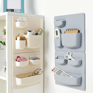 Mounted,Organizer,Cosmetic,Sundries,Holder,Kitchen,Bathroom,Shelf,Kitchen,Storage,Container