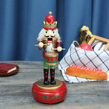 Wooden,Guard,Nutcracker,Soldier,Music,Christmas,Decorations