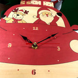 Loskii,SD001,Creative,Christmas,Clock,Clock,Quartz,Clock,Christmas,Decorations