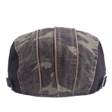 Men's,Camouflage,Cotton,Beret,Summer,Outdoor,Sunshade,Peaked,Forward,Adjustable