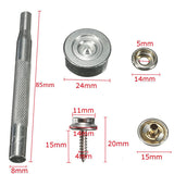 20Set,Stainless,Steel,Cover,Canopy,Fittings,Fastener,Tools