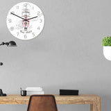 Loskii,CC063,Creative,Clock,Clock,Quartz,Clock,Office,Decorations