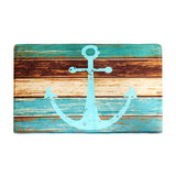 Retro,Style,Anchor,Bathroom,Carpet,Toilet,Cover,Creative