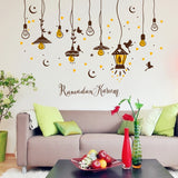 Creative,Chandelier,Adhesive,Wallpaper,Stickers,Living,Bedroom