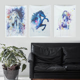 Watercolour,Fairy,Horse,Picture,Canvas,Unframed,Paintings,Abstract,Decor