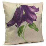 Flowers,Cotton,Linen,Throw,Pillow,Cushion,Cover,Decor