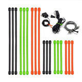 Multifunction,Rubber,Rolling,Reusable,Silicone,Creative,Strap,Fixed,Rubber