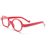 Unisex,Irregular,Square,Circle,Round,Resin,Reading,Glasses