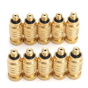 10Pcs,Threaded,Brass,Misting,Fogging,Nozzle,Spray,Sprinkler,Irrigation,Cooling