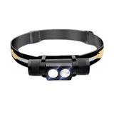 XANES,1650LM,Modes,Stepless,Dimming,Interface,Waterproof,Headlamp