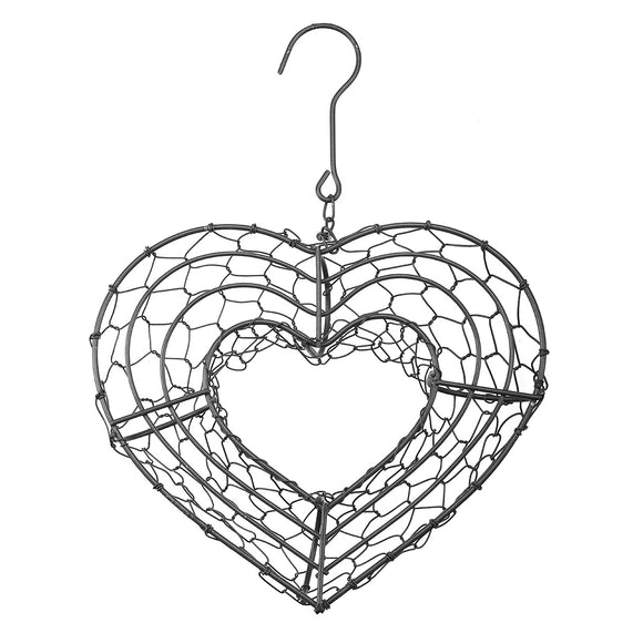 Romantic,Heart,Shape,Succulent,Hanging,Planter,Plant,Frame,Bracket