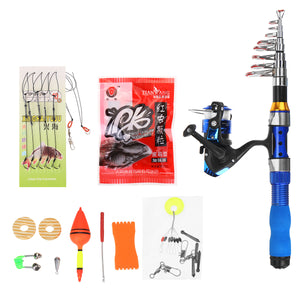 Portable,Fishing,Glass,Steel,Telescopic,Fishing,Fishing,Hooks,Fishing