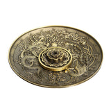 Holes,Dragon,Lotus,Incense,Burner,Holder,Retro,Censer,Plate,Stick