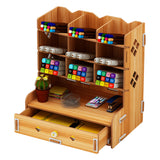 Meierxiu,Desktop,Office,Sationery,Storage,Drawer,Holder,Organizer