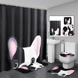 Animal,Lovely,Printed,Shower,Curtain,Drapes,Polyester,Curtains,Toilet