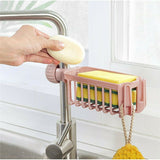 Kitchen,Faucet,Sponge,Cloth,Drain,Organizer,Storage,Shelf,Holder