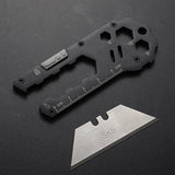 Multi,Folding,Utility,Knife,Portable,Survival,Tools,Hexagonal,Wrench,Opener,Ruler,Outdoor,Camping,Travel