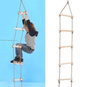 Indoor,Outdoor,Playhouse,Wooden,300Kg,Rungs,Climbing,Ladder