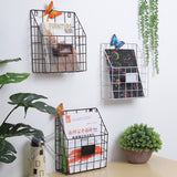 Modern,Magazine,Newspaper,Storage,Baskets,Mounted,Hanging,Organizer