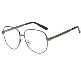 Unisex,Women,Metal,Frame,Eyeglasses,Clear,Vintage,Retro,Fashion,Glasses