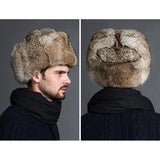 Rabbit,Trapper,Windproof,Earmuffs,Foldable,Russian,Trooper