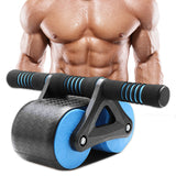 Double,Wheeled,Fitness,Training,Abdominal,Exerciser,Power,Roller