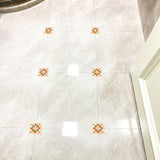 Loskii,Kitchen,Decorative,Sticker,Adhesive,Ceramic,Stickers,Waterproof,Sticker,Diagonal,Floor,Stickers