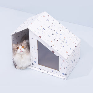 Furrytail,Little,House,Scratch,Board,Replaceable,Renewable,Paper,Xiaomi,White