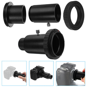 1.25inch,Black,Extension,Astronomical,Telescope,Mount,Adapter,Canon,Camera