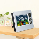 Loskii,Digital,Temperature,Hygrometer,Alarm,Clock,Calendar,Snooze,Backlit,Function