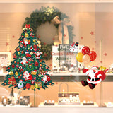 Miico,SK9116,Christmas,Sticker,Cartoon,Christmas,Stickers,Removable,Decoration