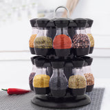 Rotating,Spice,Carousel,Kitchen,Storage,Holder,Condiments