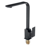 Modern,Black,Kitchen,Mixer,Single,Lever,Basin,Brass,Faucet